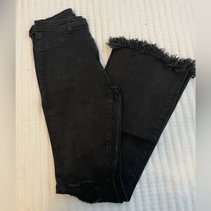 Black Flare Jeans